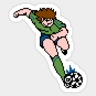 8-Bit Soccer Captain - Seattle Sticker